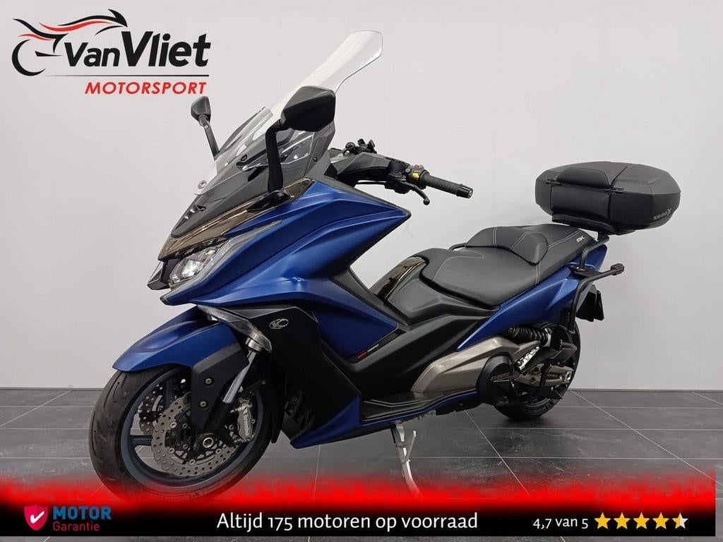 Zeer Mooie Kymco AK 550 Super Touring Mat Blauw (bj 2020) - foto 2