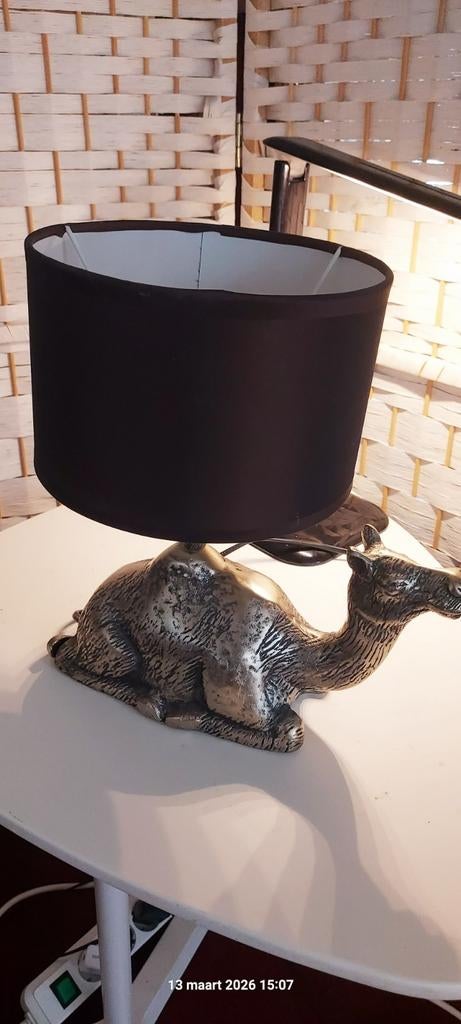 Tafellamp Kameel, Ophalen of Verzenden, Rond, Minder dan 25 cm