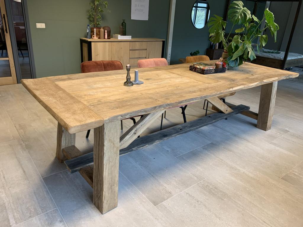 Eettafel Oud Eiken, Niet ingevuld, Nieuw, Niet ingevuld, Niet ingevuld