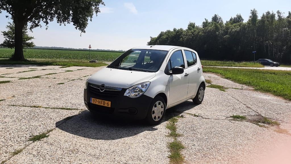 Leuke zuinige Opel Agila te koop!, Auto's, Stof, 31 €/maand, Origineel Nederlands, Handgeschakeld