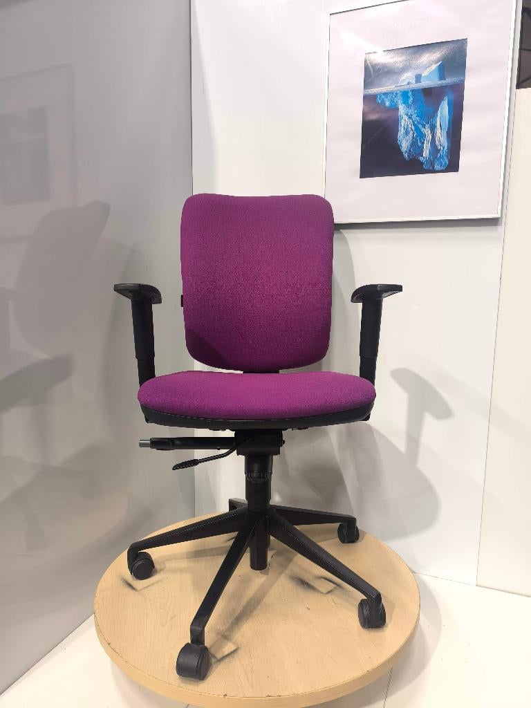 Beta Ergonomische stoel / werkstoel / stoel, 14 stuks, Gebruikt, Paars, Ophalen of Verzenden, Bureaustoel