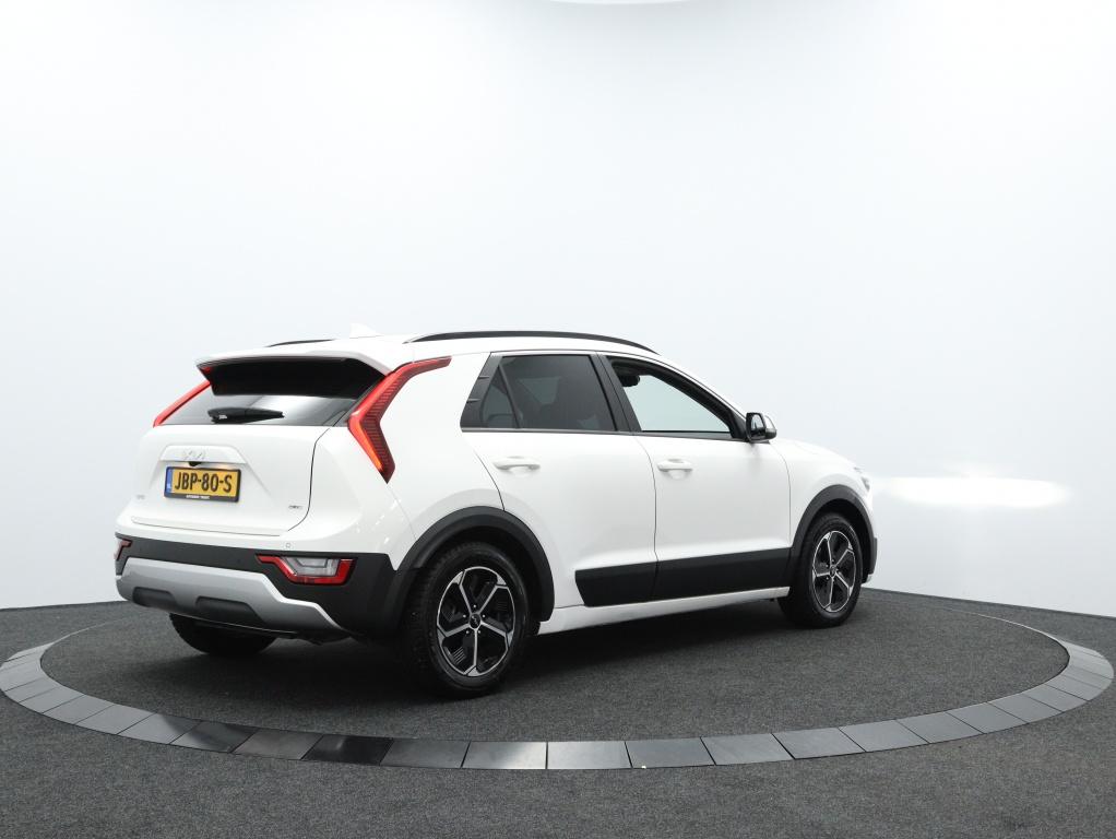Kia Niro 1.6 GDi Hybrid DynamicLine | Carplay navigatie | Ca, Stof, Gebruikt, Euro 6, Wit