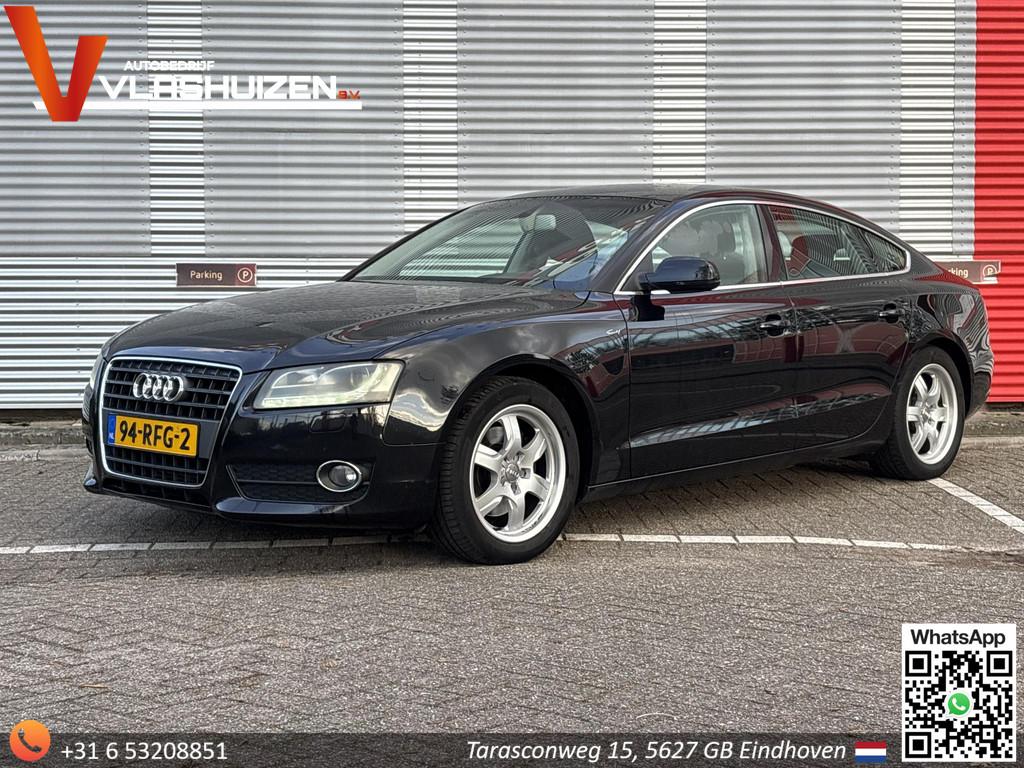 Audi A5 Sportback 1.8 TFSI Pro Line | Climate | Cruise | Nav, Voorwielaandrijving, Euro 5, Stof, Gebruikt