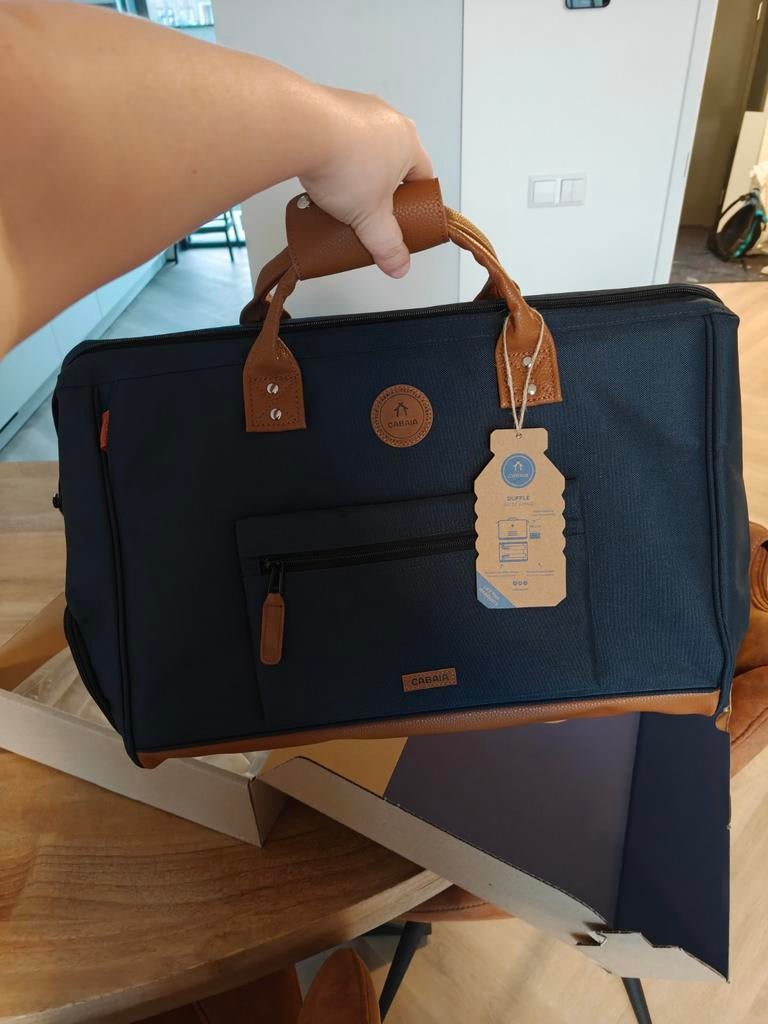 CABAIA reistas, Sieraden, Tassen en Uiterlijk, Tassen | Reistassen en Weekendtassen, Ophalen of Verzenden, Nieuw, Blauw, 30 cm of meer