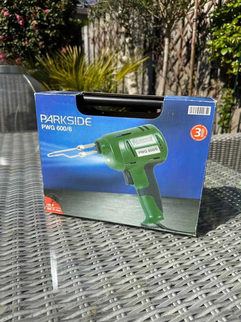Parkside soldeerpistool PWG 600/6, Ophalen of Verzenden, Gebruikt, Overige typen