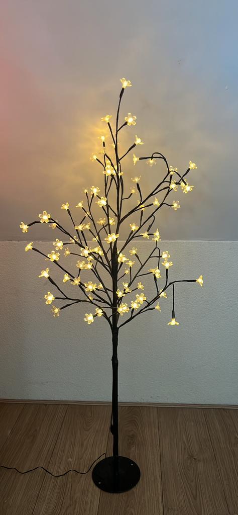 Lichtboompje, Huis en Inrichting, Lampen | Vloerlampen, Ophalen, Zo goed als nieuw, Decoratief, sfeervol, 100 tot 150 cm