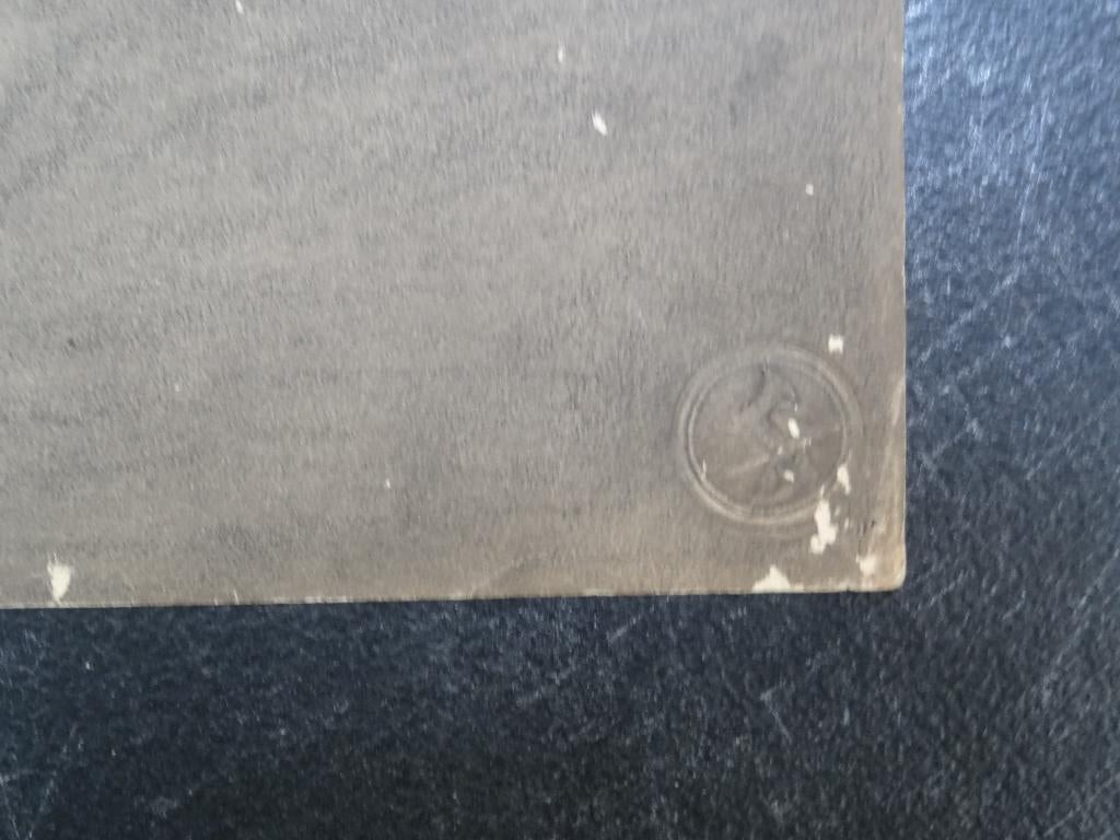 tekening stilleven van anker scheepsartikelen J. Lipjes 1915, Verzenden