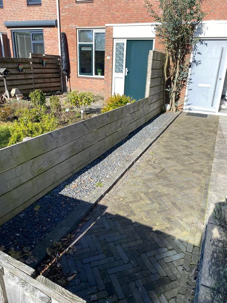 Donkergrijs split/grind - gratis af te halen, Ophalen, Overige materialen, Gebruikt, Grind