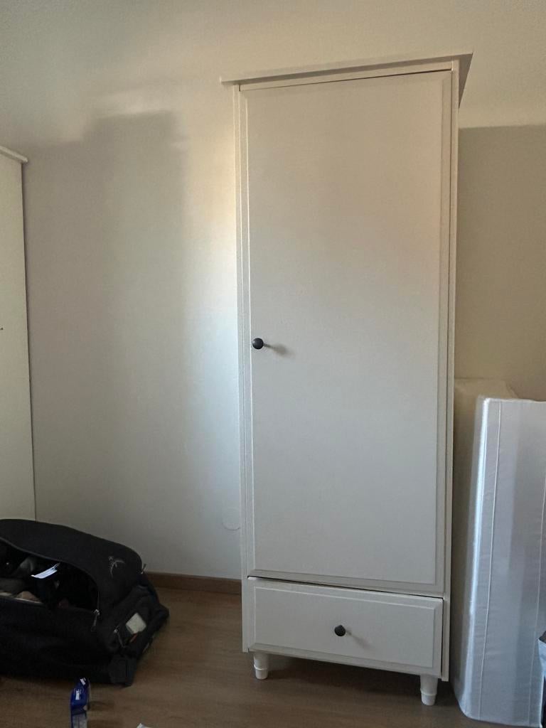 Witte ikea hemnes kast - lades en hang, Ophalen, Zo goed als nieuw, 25 tot 50 cm, 150 tot 200 cm