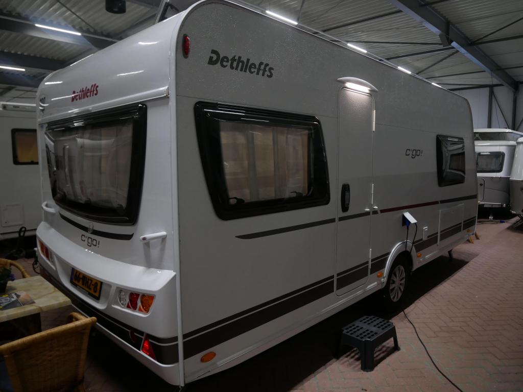 Dethleffs C'Go 495 FR Incl. mover, Caravans en Kamperen, Caravans, Bedrijf, Dethleffs, 5 tot 6 meter, 1000 - 1250 kg