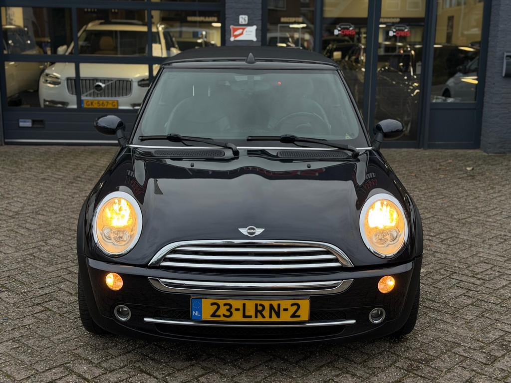 Mini Mini 1.6 Cooper Park Lane Cabrui|Leer|Stoelvw|Automaat!, Gebruikt, 4 cilinders, 4 stoelen, 116 pk