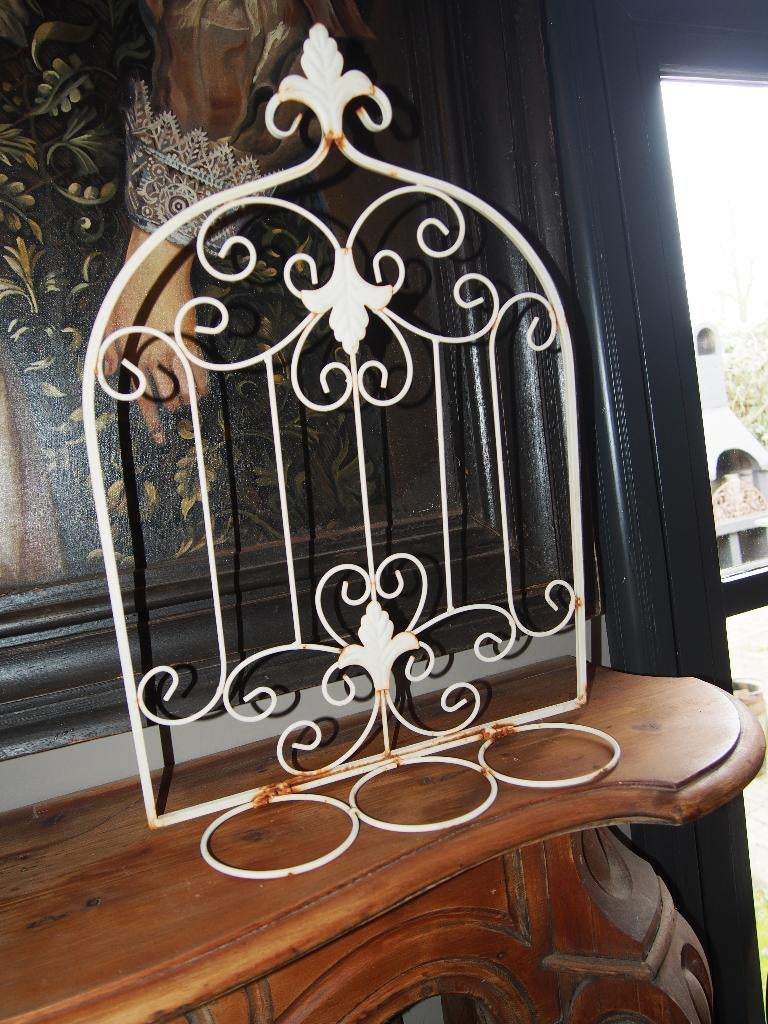 Metalen Tuinwandrek/Bloempotrek, Ophalen of Verzenden, Gebruikt