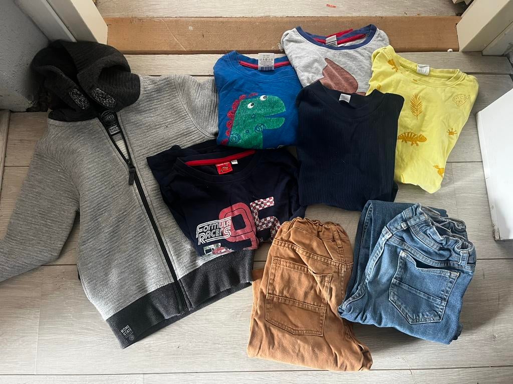 Jongens kleding partij shirtjes 116-122, Kleding | Heren, Ophalen of Verzenden, Zo goed als nieuw, Overige maten