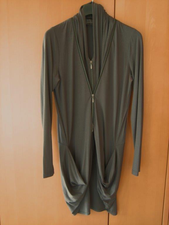 Aparte zwierige taupe vest-shirt-jas ELSEWHERE, L snazzeys, Bruin, Verzenden, Elsewhere, Maat 42/44 (L)