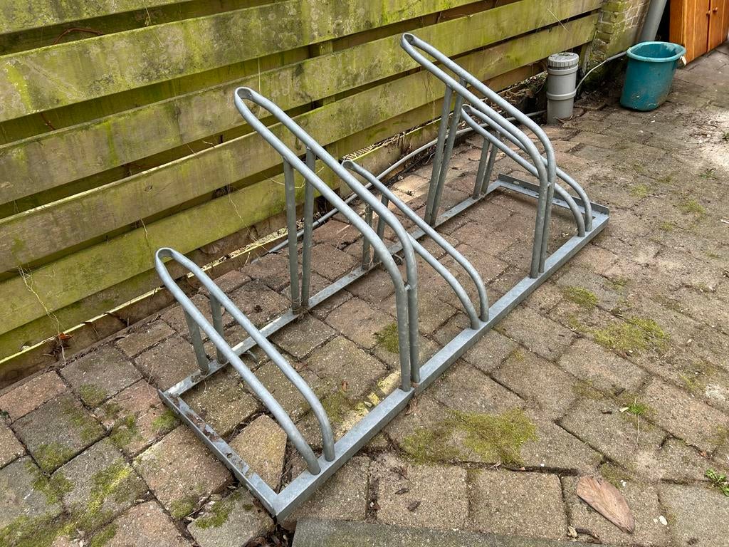 Robuuste fietsenstalling voor 5 fietsen, Fietsen en Brommers, Fietsaccessoires | Fietsenrekken, Zo goed als nieuw, Ophalen