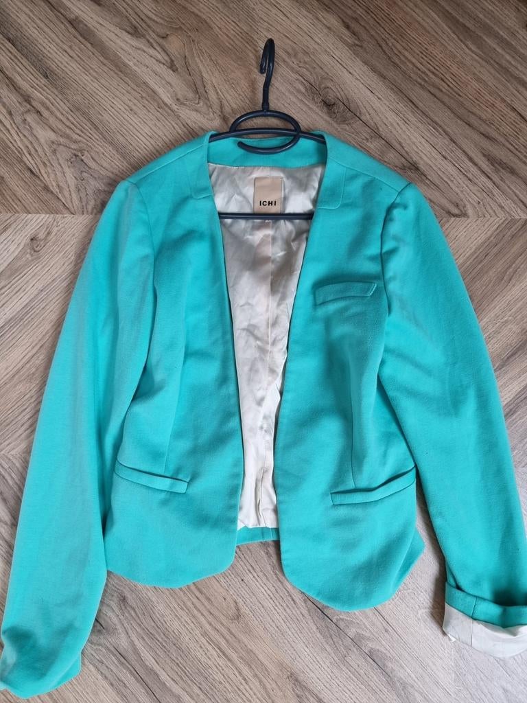 Groen vest van ichi maat L, Ophalen of Verzenden, Zo goed als nieuw, Maat 38/40 (M), Groen