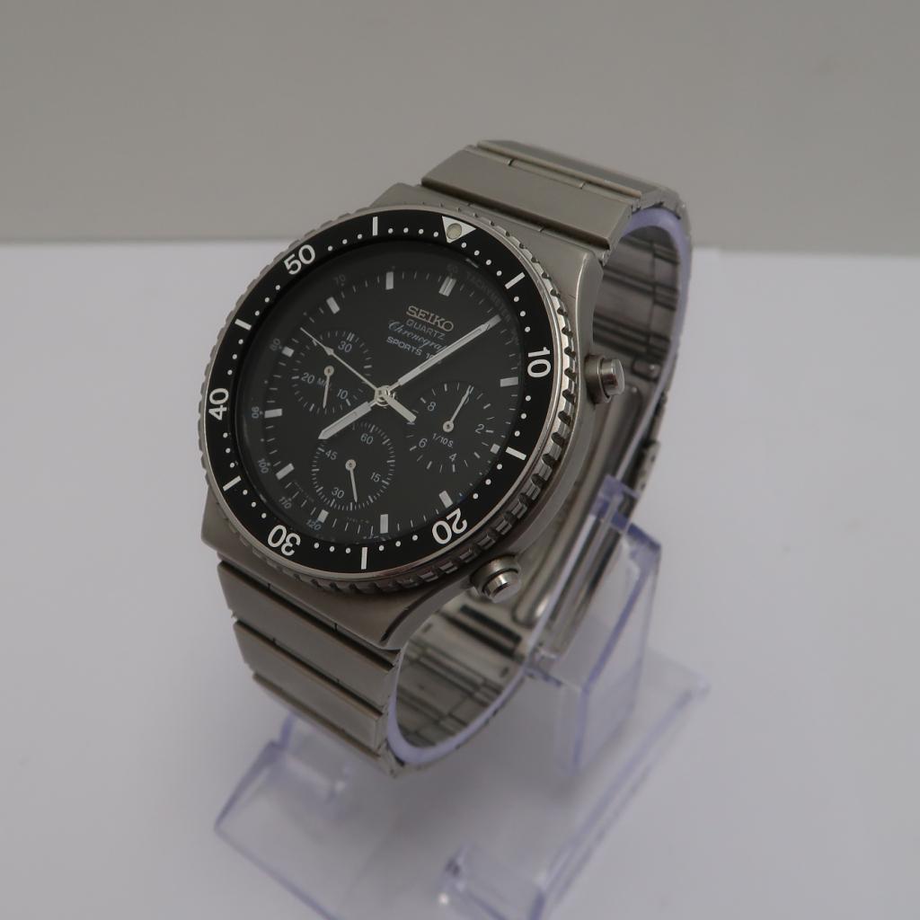 Seiko Sports 100 7A28-7040 Chronograph | Lees Omschrijving, Sieraden, Tassen en Uiterlijk, Horloges | Heren, Zo goed als nieuw