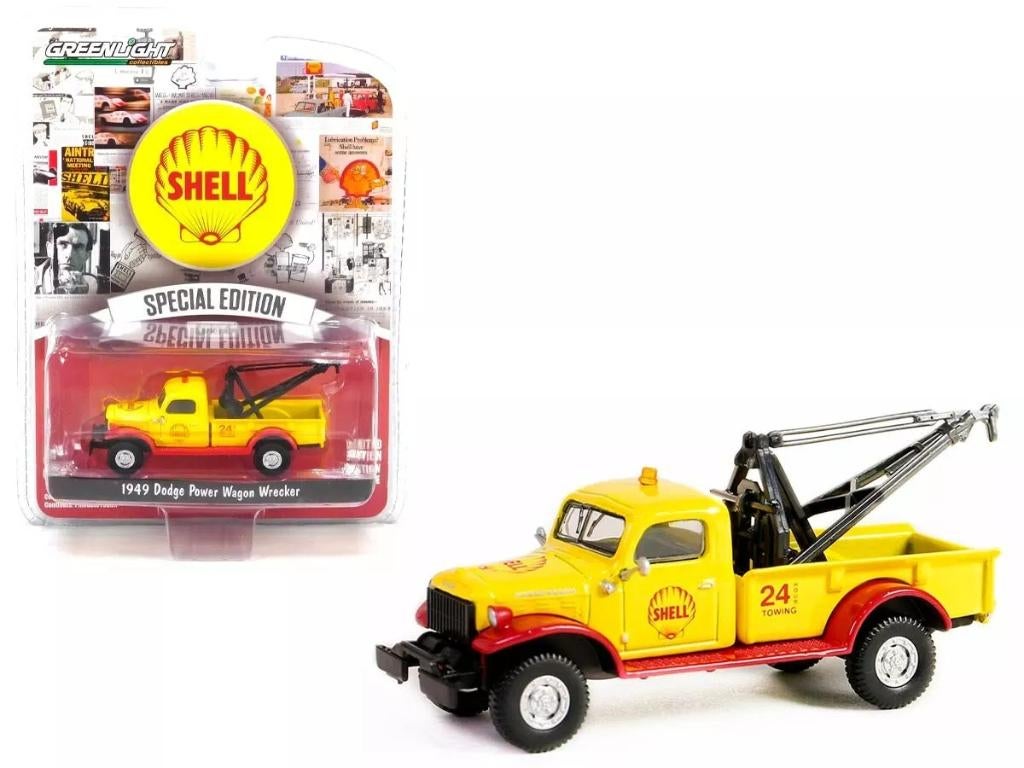 1949 Dodge Power Wagon Wrecker van Greenlight 1/64 Shell, Ophalen of Verzenden, Nieuw, Auto
