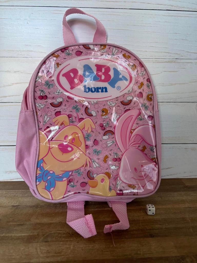 ZAPF Baby Born rugzak 25x25cm, Kinderen en Baby's, Kindermode-accessoires, Ophalen of Verzenden, Zo goed als nieuw, Zapf