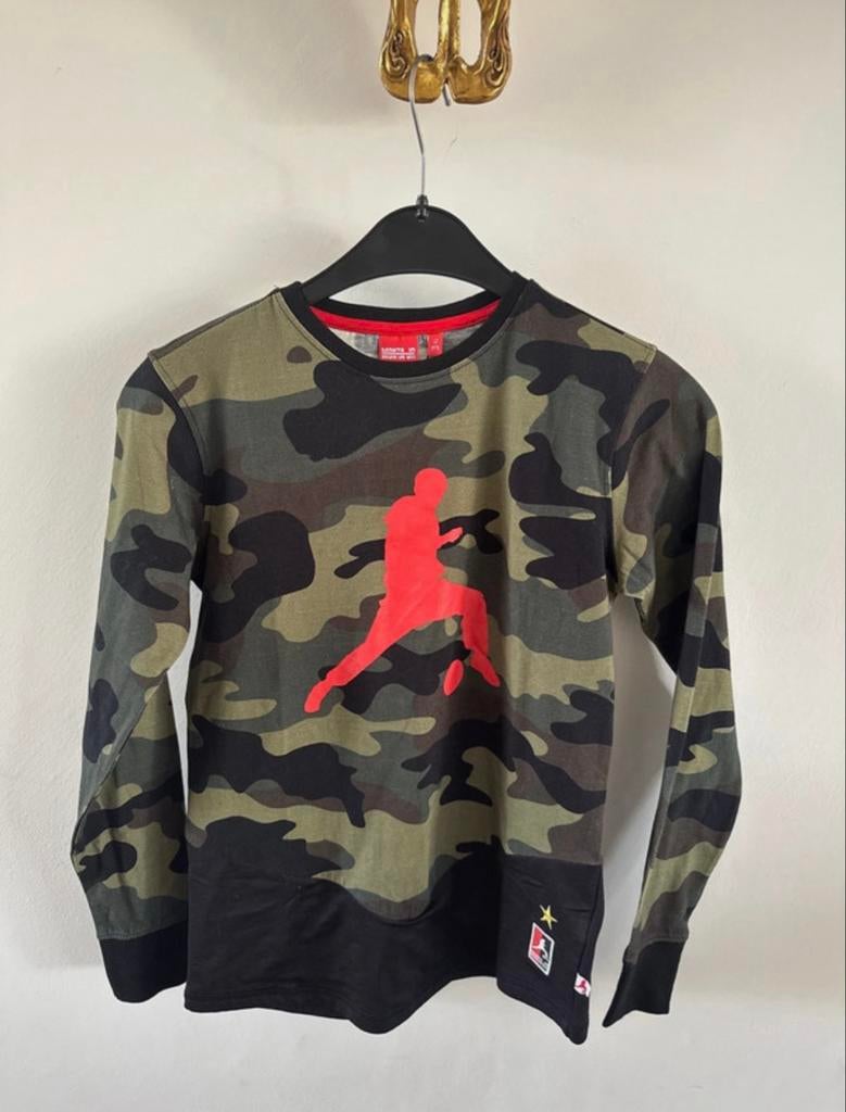 Stoer Monta In Monta Uit jongens shirt camouflage rood, Ophalen of Verzenden, Nieuw, Jongen