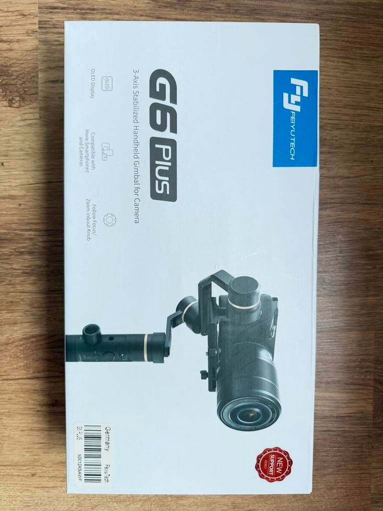 FeiyuTech G6 Plus 3-Axis Gimbal, Audio, Tv en Foto, Ophalen of Verzenden, Nieuw, Minder dan 150 cm, Overige typen