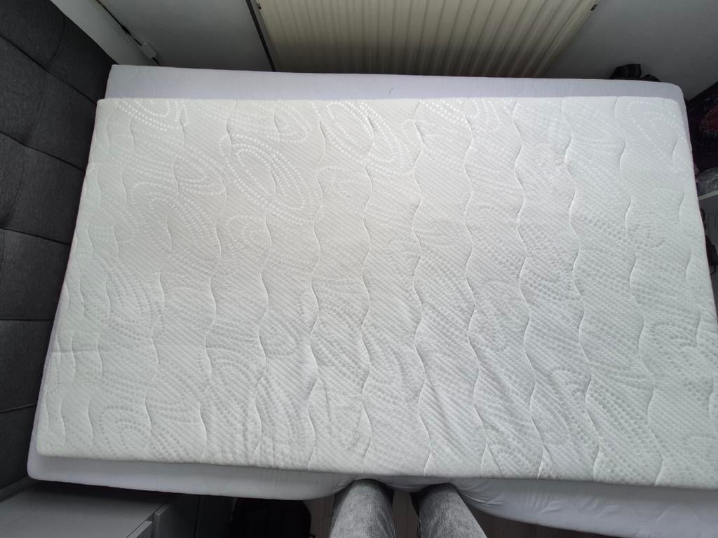Matras topper op maat voor caravan (200x110 cm), Huis en Inrichting, Slaapkamer | Matrassen en Bedbodems, Ophalen, 100 cm, Zo goed als nieuw