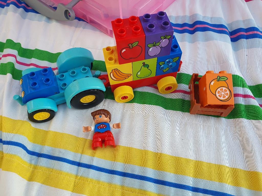 Lego duplo mijn eerste tractor 10615, Kinderen en Baby's, Speelgoed | Duplo en Lego, Ophalen of Verzenden, Gebruikt, Complete set