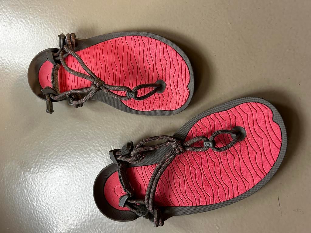 Xero aqua cloud barefoot W8, Verzenden, Zo goed als nieuw, Blauw, Sandalen of Muiltjes