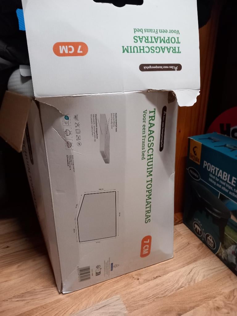 Traagschuim topmatras, Caravans en Kamperen, Ophalen of Verzenden, Zo goed als nieuw