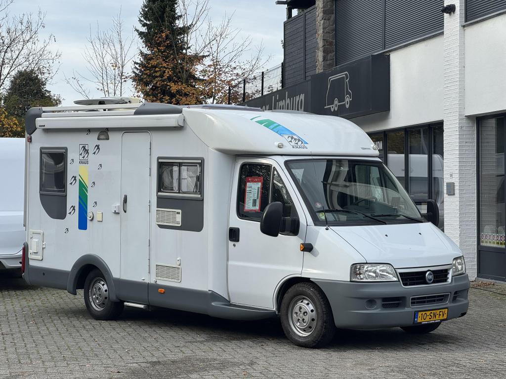 Knaus Sun Traveller 600 TI , compacte camper, Koelkast, Ringverwarming, Fiat, Achteruitrijcamera