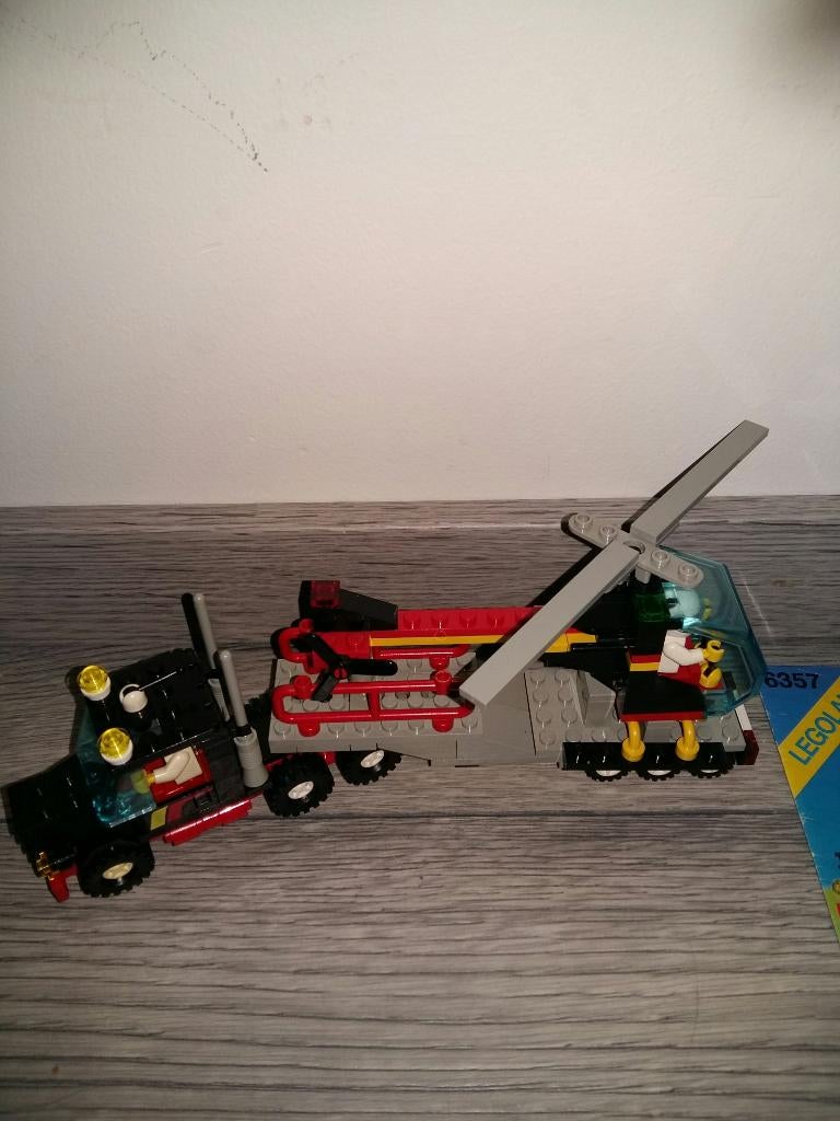 Lego Town Classic Town Traffic 6357 Stunt 'Copter N' Truck, Ophalen of Verzenden, Zo goed als nieuw, Complete set, Lego