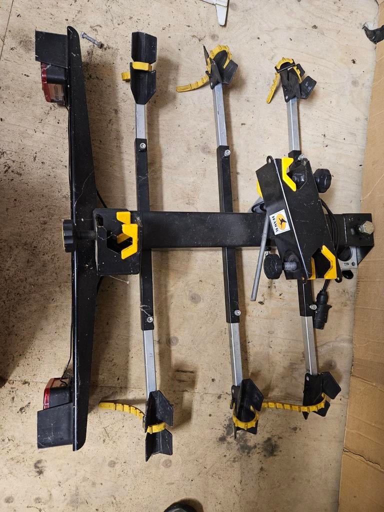 Fietsendrager voor 3 fietsen, Ophalen of Verzenden, Gebruikt, Trekhaakdrager