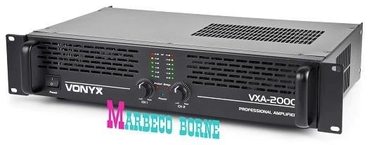Versterker,amplifier SKY-2000 II PA Versterker 2x1000W, Vonyx, Nieuw, Info@marbeco.nl, Overige instrumenten