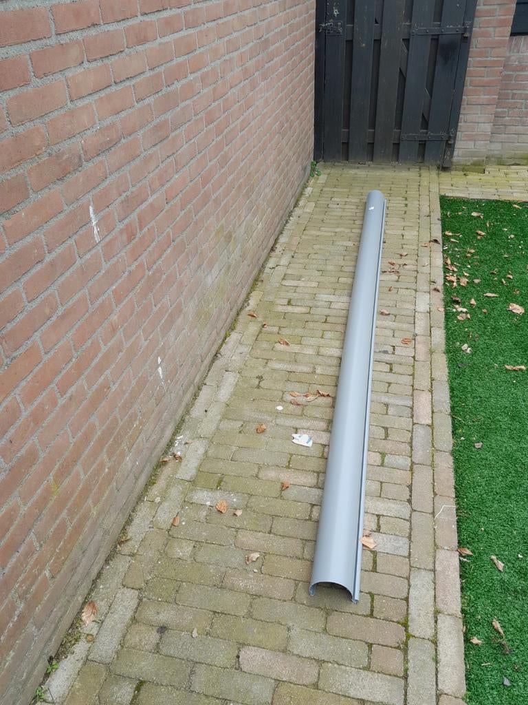 Pvc mastgoot 125, Ophalen, Pvc, Nieuw, 80 mm of meer