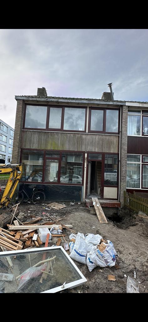 Kozijnen dubbel glas aluminium, Doe-het-zelf en Verbouw, Kozijnen en Schuifpuien, Ophalen, Gebruikt, Raamkozijn, Aluminium