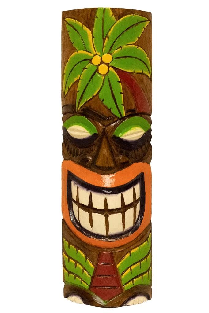 Tiki maskers - Houten tiki maskers - Tiki decoratie, Tuin en Terras, Cave & Garden, Verzenden, Nieuw, Kouwe Hoek 1B, Waddinxveen