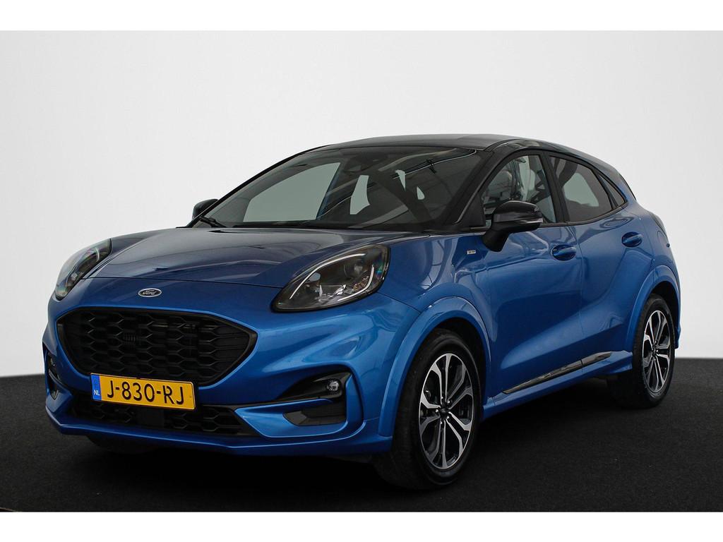 Ford Puma 1.0 EcoBoost Hybrid ST-Line Comfort & Winter Pack, Voorwielaandrijving, 125 pk, Blauw, Origineel Nederlands