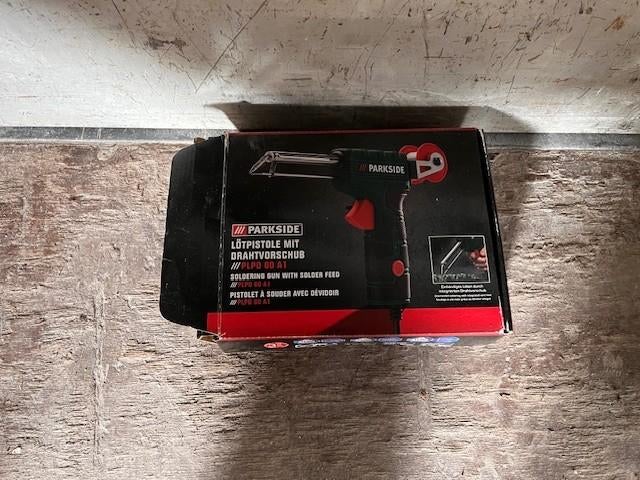 Nieuwe Parkside Soldeerpistool met aanvoerrol, Ophalen of Verzenden, Nieuw