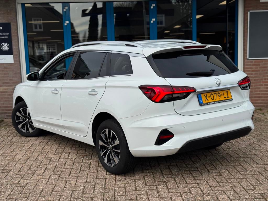 MG MG5 Electric Long Range Comfort 61 kWh 2024 AUT NAVI BTW!, Auto's, MG, Stof, Gebruikt, Zwart, 156 pk