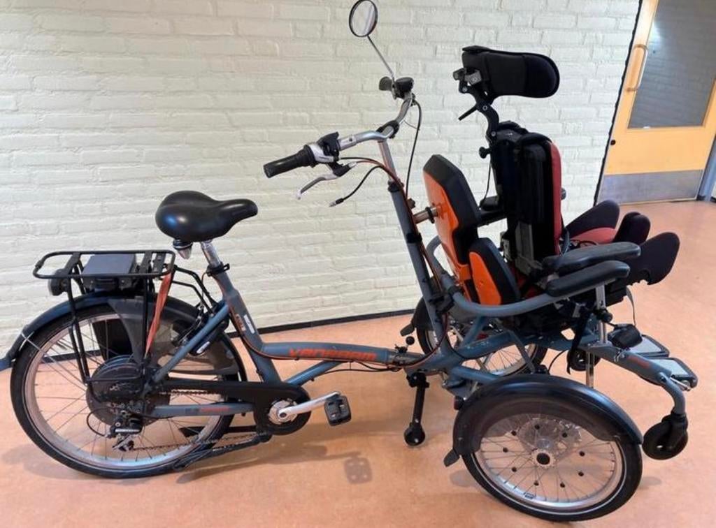 Elektrische van Raam Opair 3 deelbaar & splinternieuwe accu, Fietsen en Brommers, Ophalen of Verzenden, Gebruikt