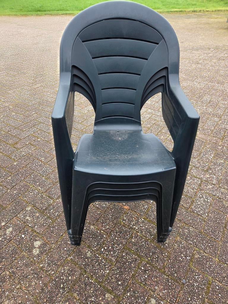 Set stapelbaar kuipstoelen, Ophalen, Kunststof, Stapelbaar
