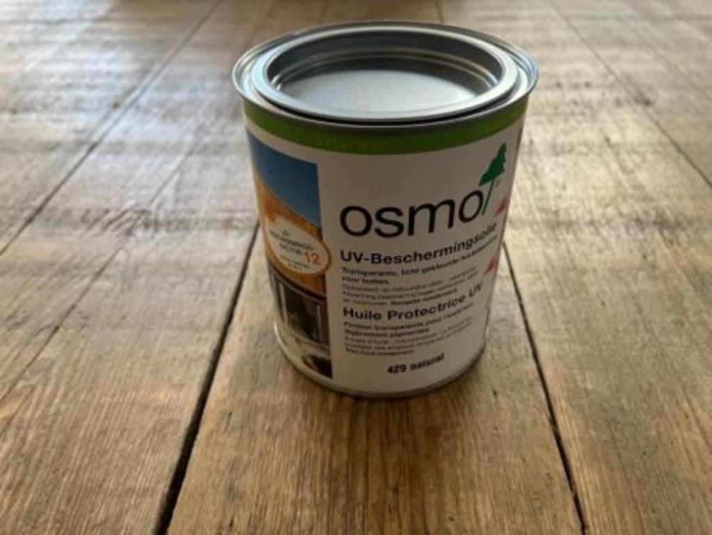 Osmo UV-Beschermingsolie 429 Natural  0,75l  2,5l AANBIEDING, Ophalen of Verzenden, Nieuw