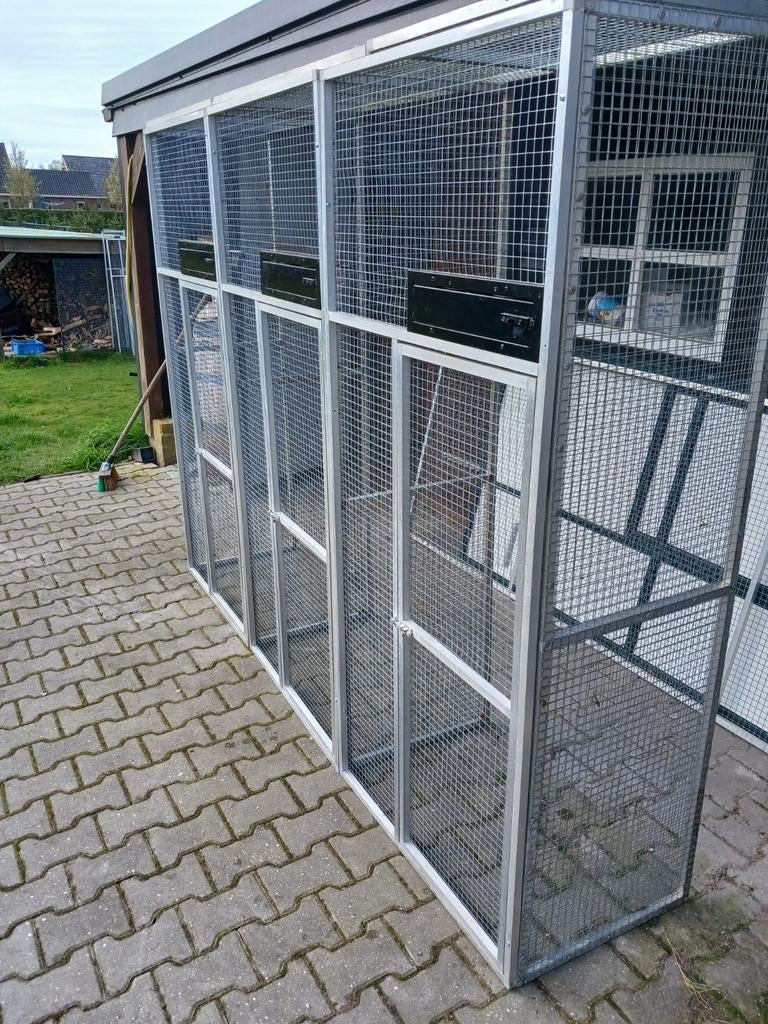 Voliere aluminium kooi, Ophalen, Aluminium, Volière