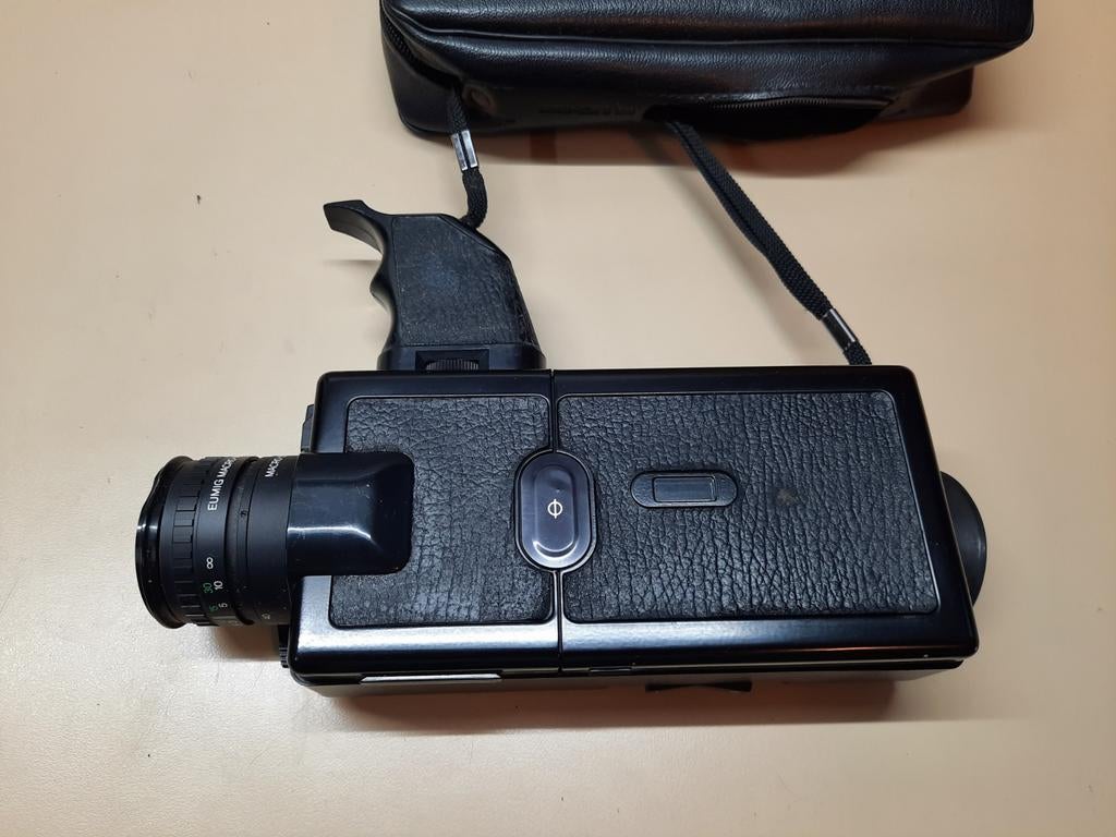 Eumig analoge video film camera 8 mm met originele draagtas, Ophalen of Verzenden, 8mm, Camera