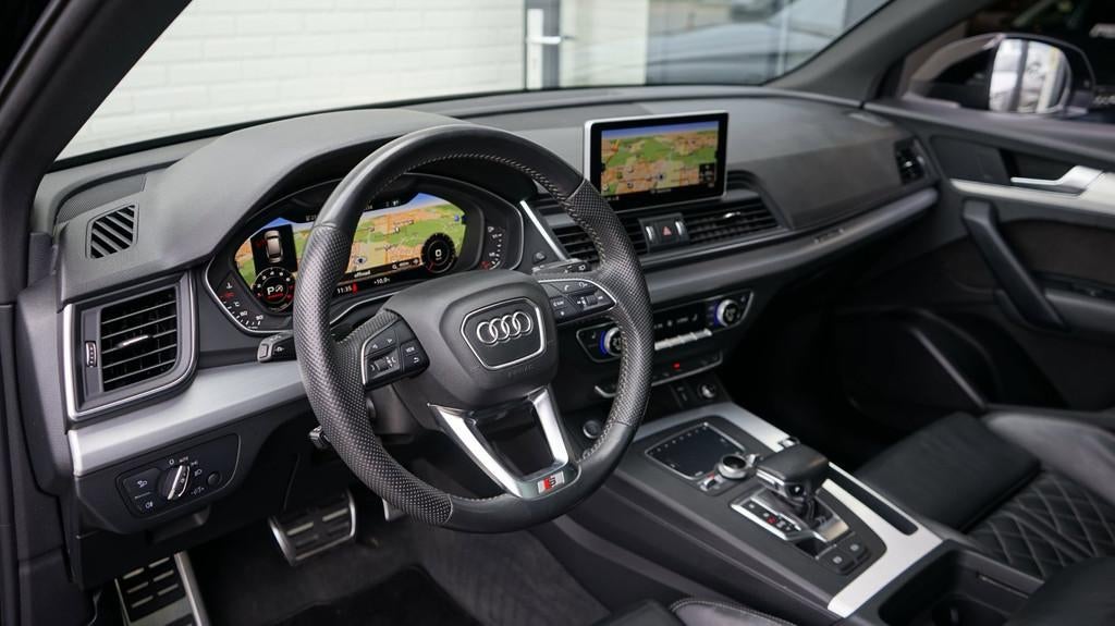 Audi Q5 45 TFSI Quattro 3x S-Line Black Optik AUTOMAAT-360CA, Automaat, Gebruikt, Zwart, 4 cilinders