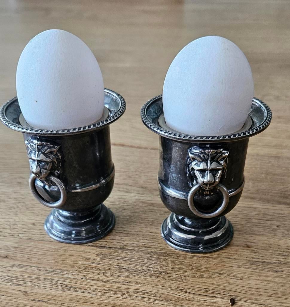 Zwaar verzilverde miniatuur wijnkoelers, Ophalen of Verzenden