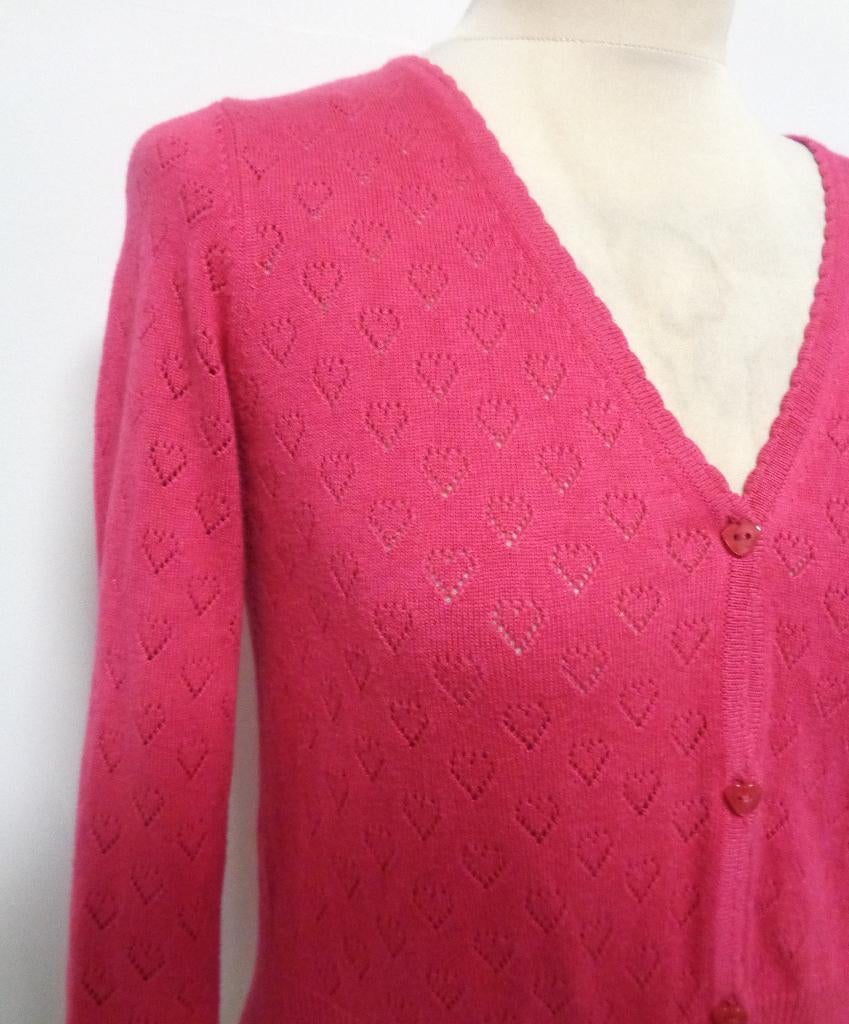 vest King Louie /hartjes ajour, Maat 38/40 (M), Verzenden, Zo goed als nieuw, King Louie