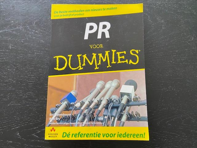 Sander Schroevers - PR voor Dummies, Ophalen of Verzenden, Zo goed als nieuw