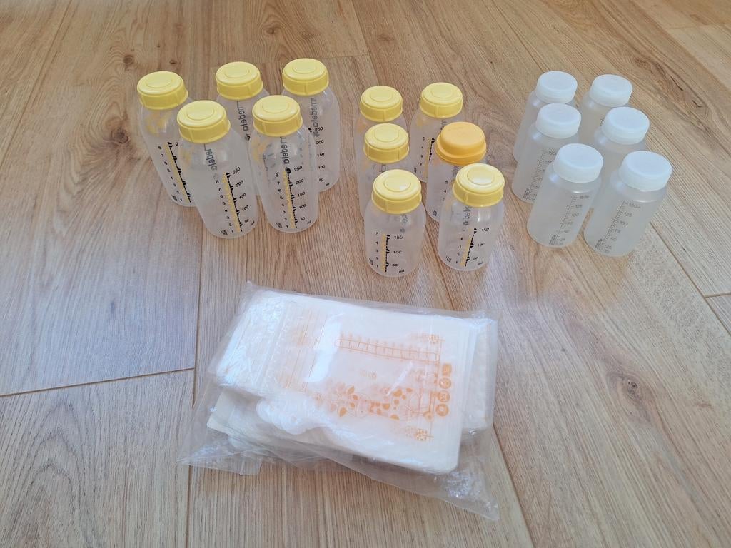 Medela kolfflesjes en nieuwe moedermelk bewaarzakjes, Ophalen of Verzenden