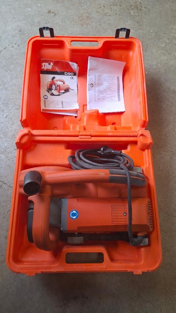 Spit D90 Muurfrees sleuvenfrees freesmachine, ., Ophalen of Verzenden, Zo goed als nieuw, .